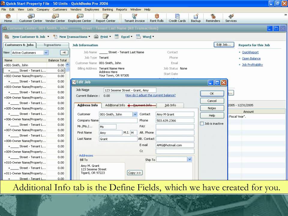 Quickbooks Rental Property Chart Of Accounts