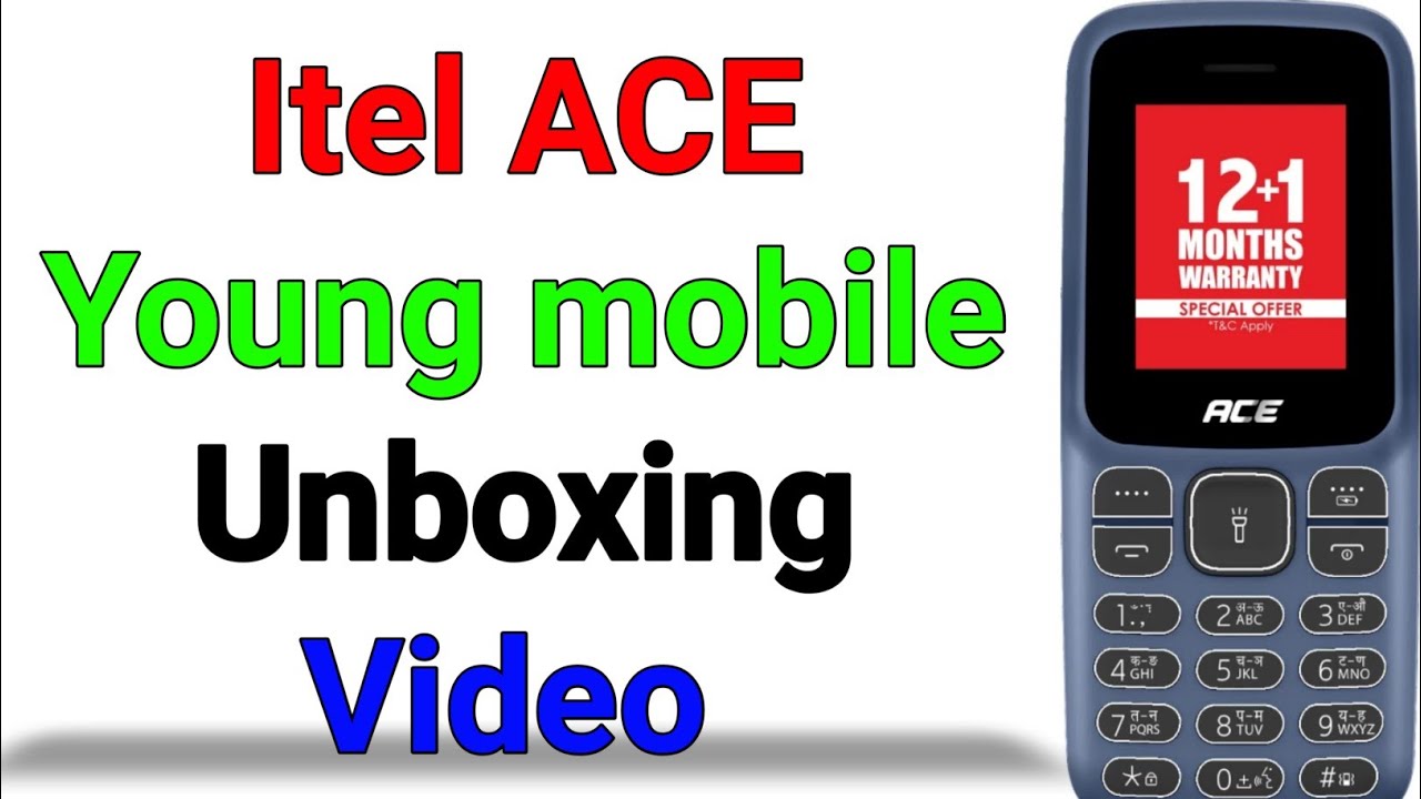 Itel ACE 2 Young Unboxing Video | Keypad Mobile Unboxing ||