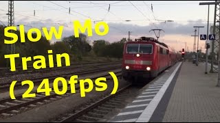 Iphone 6 Slow Motion Video 240Fps - Train Ping By