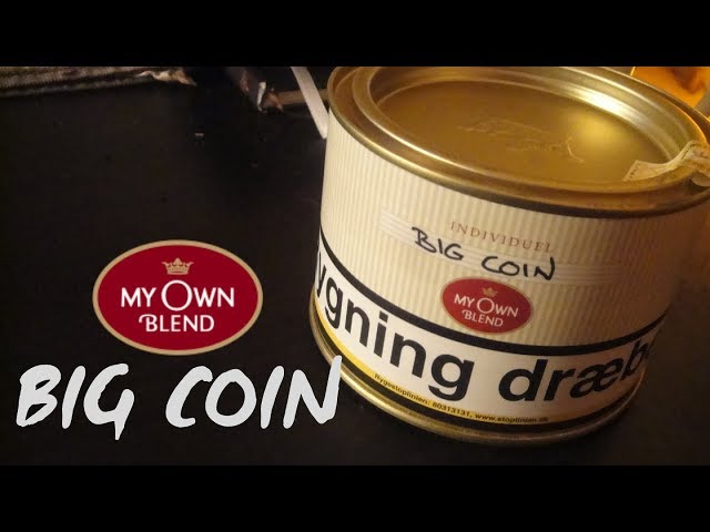 Tobacco review : My Own Blend - Big Coin