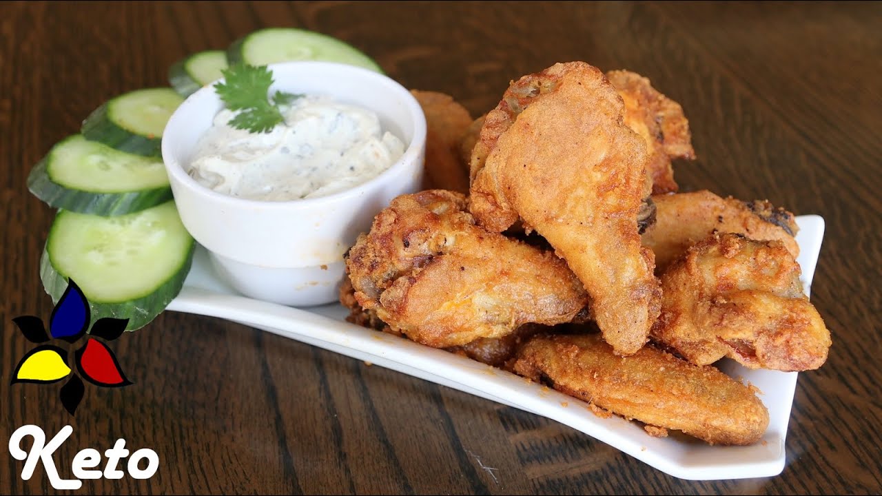 Garlic Parmesan Chicken Wings Gluten Free, Keto Recipe YouTube