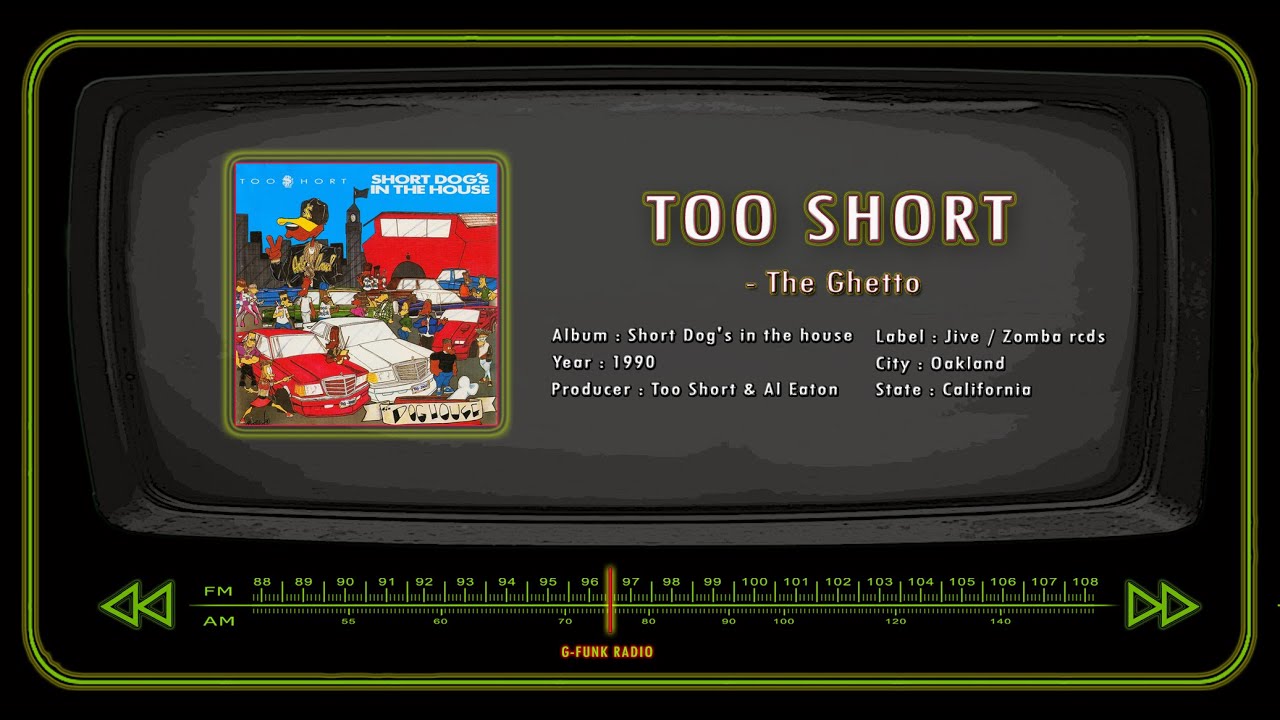 Too Short The Ghetto Youtube