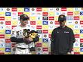 【#森下翔太 選手、#髙橋遥人 投手のヒーローインタビュー、#藤川球児 監督インタビュー】 9月30日(水) 阪神vsヤクルト(甲子園)
