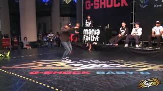 BBoy 1on1 Best16 2 Lazy vs Killafour | 20141101 New Taipei BBoy City Wildcard