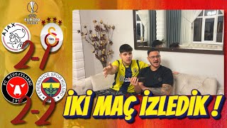 Fanati̇k 2 Kardeş Galatasaray 1-2 Ajax Fenerbahçe 2-2 Mi̇dtjylland Maçini İzlerse