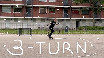 #44 three-turn on inline skates!
