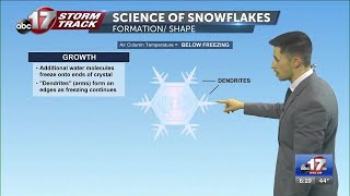 How snowflakes form and get their different shapes