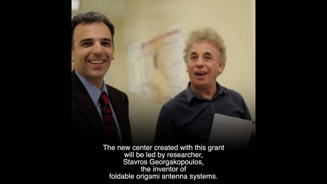 FIU Awarded 4 8 Million To Establish A Center For Origami Antennas