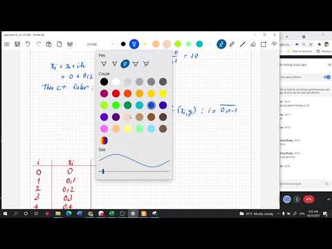 Video PPT. Giải PTVP bằng Phương pháp Euler & Runge-Kutta... - youtube