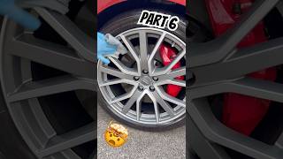 Wheels Detailing Part 6. 🛞 #viral #automobile #like #viralvideo #foryou