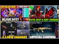 🔴NEW PRIZE PATH IS HERE & 4.3 RETURN 3 X SUIT CONFIRM😱 | 4.3 UPDATE NEW CHANGES😍
