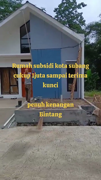 RUMAH SUBSIDI KOTA SUBANG WA. 082116000153
