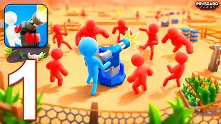 Base Defense! - Gameplay Walkthrough Part 1 - Stickman Zombie Base Defense (iOS, Android) screenshot 3
