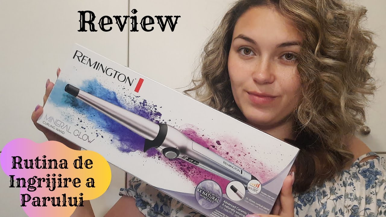 Review Remington Mineral Glow//Recenzie Remington Mineral Glow// Rutina  Parului Meu // Alinaxoxo - YouTube