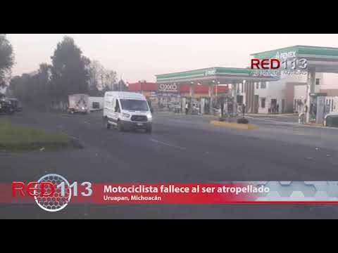 VIDEO Motociclista fallece al ser atropellado