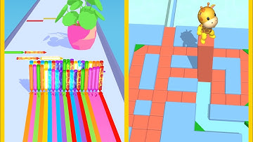 Pencil Rush 3D Vs Stacky Dash: All Levels Gameplay - New Update Android, iOS #2