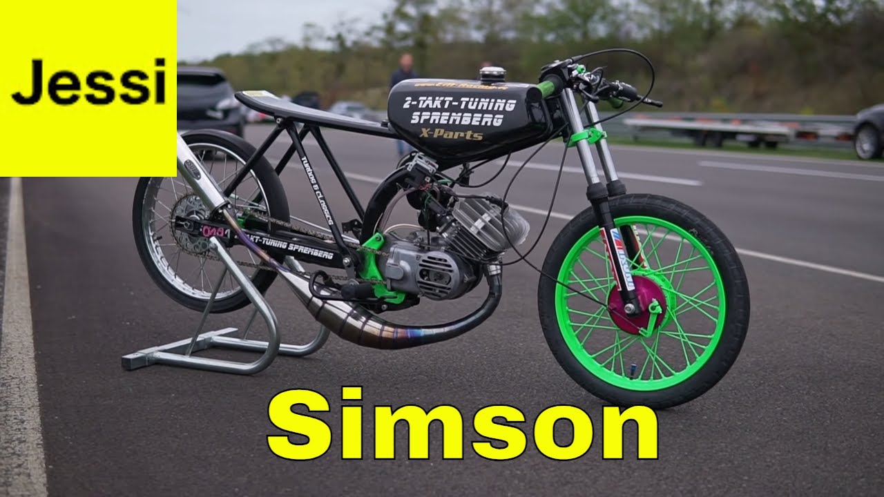 Insane Simson S51 Tuning: Drag Racing the Ultimate 2-Stroke