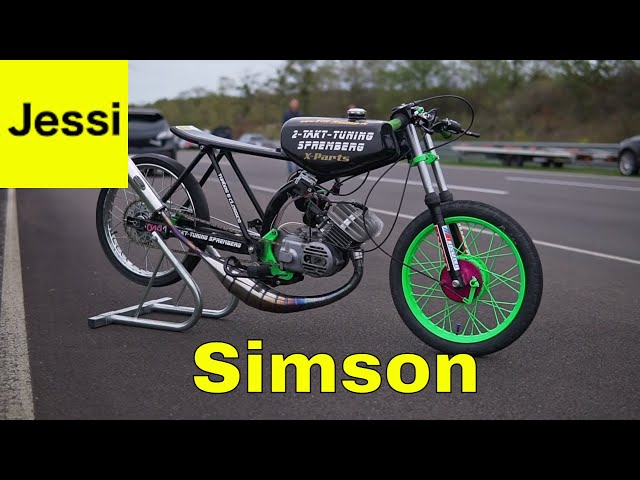 Insane Simson S51 Tuning: Drag Racing the Ultimate 2-Stroke Machine 