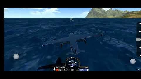 plane landing at uss tiny