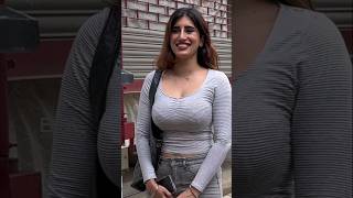 Akasa Singh Spotted At T Series Office In Andheri