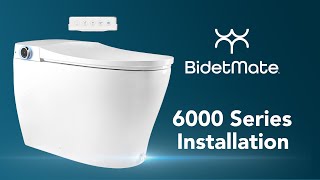 Installation 6000 Series / Intelligent Elongated Bidet Toilet / 2023 #bidet #bidetmate #diy #install