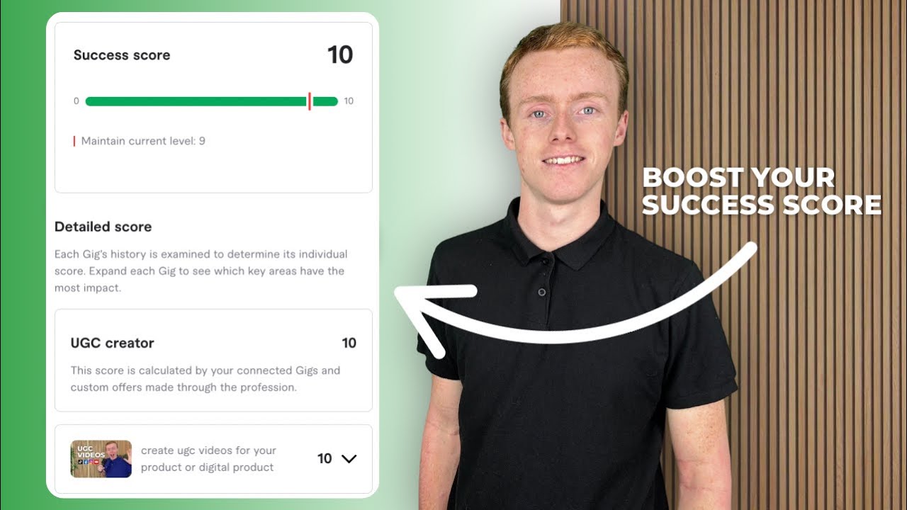 The real way on how to improve your Fiverr success score