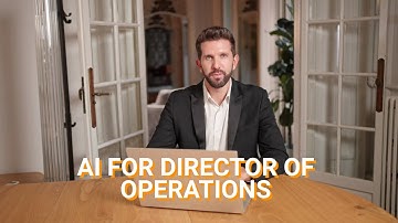 Master AI for Director of Operations: Prompt & Video courses, Certifications and AI tools