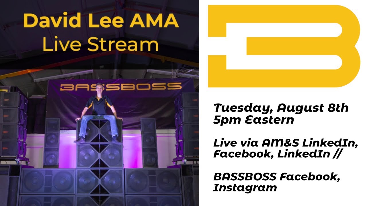 David Lee - BASSBOSS AMA Live Stream from DJX