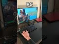家庭用ノートPC VS PS4【フォートナイト/Fortnite】#shorts