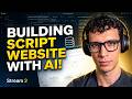Deploying Scripts with Supabase | Full Website Build
