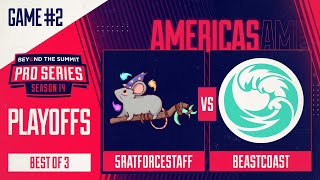 5RATFORCESTAFF vs beastcoast Game 2 - BTS Pro Series 14 AM: Playoffs w/ Kmart & ET
5RFS vs bc, Game 2 - BTS Pro Series 14 Americas: Losers Round 3 w/ Kmart & ET
Follow BTS on social media:
Twitter: https://twitter.com/BTSdota
Twitch: https://www.twitch.tv/beyondthesummit
Instagram: https://www.instagram.com/beyondthesummittv/
YouTube: https://www.youtube.com/beyondthesummit
Discord: https://discord.gg/BTS
Website: http://beyondthesummit.tv Watch live at https://www.twitch.tv/beyondthesummit 5RATFORCESTAFF vs beastcoast Game 2 - BTS Pro Series 14 AM: Playoffs w/ Kmart & ET