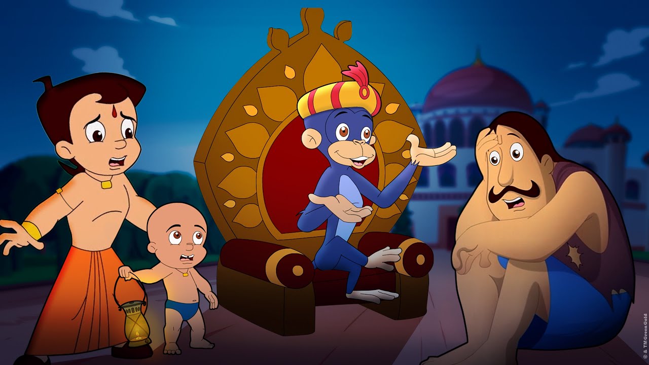 Chhota Bheem - Bandar Ban Gaya Raja | Cartoons for Kids | Fun Kids Videos in Hindi