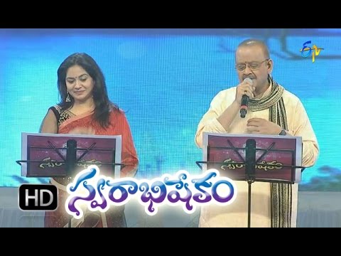 Akasa Vidhilo Song   SP BalasubrahmanyamSunitha Performance in ETV Swarabhishekam   18th Oct 2015