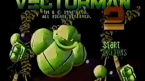 Sega Genesis Vectorman 2 commercial from 1996