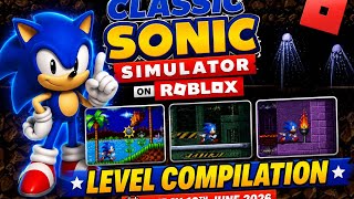 Classic Sonic Simulator Roblox | New Community Levels Compilation | 12 June 2026