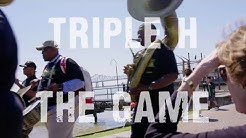 Triple H's theme played by New Orleans brass band