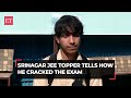 Jammu-Kashmir: Srinagar JEE topper, Muntasir Mohd Dar tells how he cracked the exam