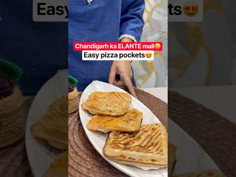 The Pahadi Familyのレシピ: チャンディーガルでエランテモール探索中😂 | 簡単ピザポケット🍕