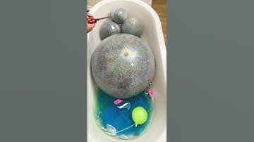 Dart vs Balloons – Colorful Orbeez Explosion! So Satisfying!