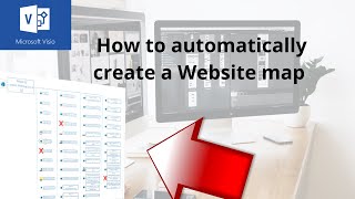 How to create a Website map using Microsoft Visio screenshot 3