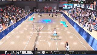 NBA 2K26 needle threading bounce pass for and1