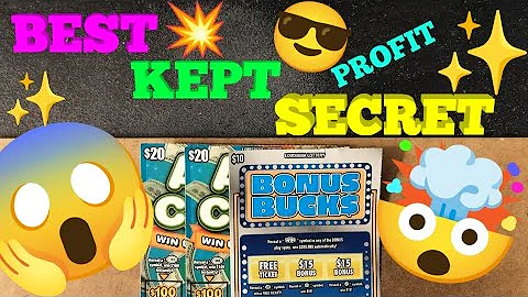 NO WAY ‼️ LOTTERY SECRET TIPS ‼️HOW TO WIN SCRATCH OFF TICKETS EVERYTIME $50 DOLLAR SESSION PROFIT