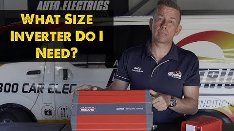 What Size Inverter Do I Need? - How to Choose the Right Size Inverter | Accelerate Auto Electrics