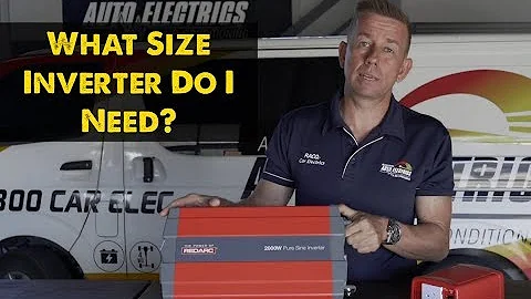 What Size Inverter Do I Need? - How to Choose the Right Size Inverter | Accelerate Auto Electrics