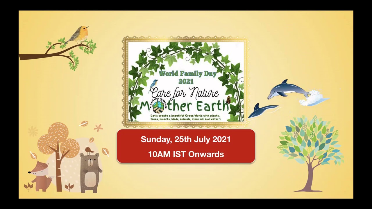 World Family Day 2021 - Invitation