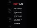Creepy Facts #creepystories #creepyfacts #scarystories #horror #fypシ #shorts #viral #horrorfiction