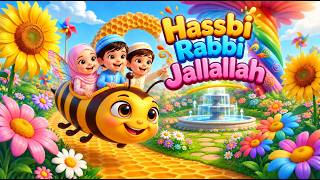 Hasbi Rabbi Jallallah | Soft Peaceful Islamic Nasheed | 3D Kids Animation screenshot 3