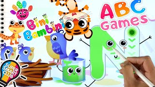 Learning Is Fun Trace Abcs & Play Alphabet Games With Bini Bambini