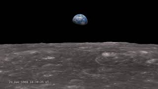 Apollo 8 Earthrise simulation