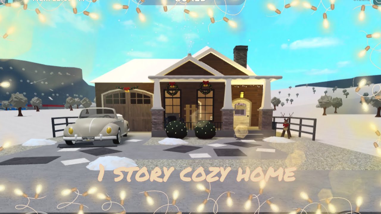 BLOXBURG| Cozy starter home 1 story (no game pass) - YouTube